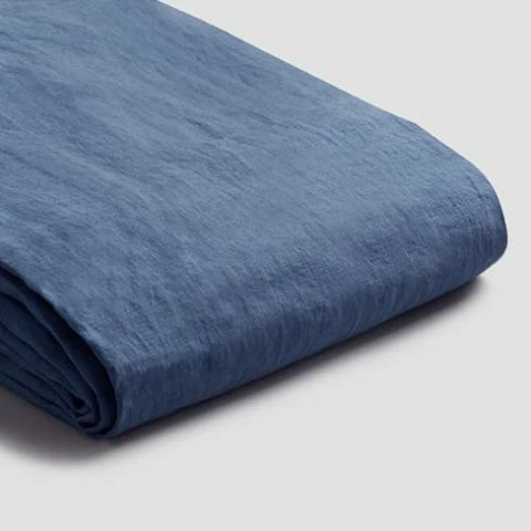 Blueberry Linen Fitted Sheet 5 Blueberry Linen Fitted Sheet - Image 3