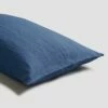 Blueberry Linen Pillowcases (Pair) -Bed Linings Sales Shop Blueberry Linen Pillowcases Piglet in Bed