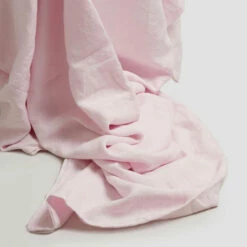 Blush Pink Linen Fitted Sheet -Bed Linings Sales Shop Blush Pink Duvet Cover Draped Detail Piglet in Bed d7df7e35 7f84 495d b74a 30779e0d84b2