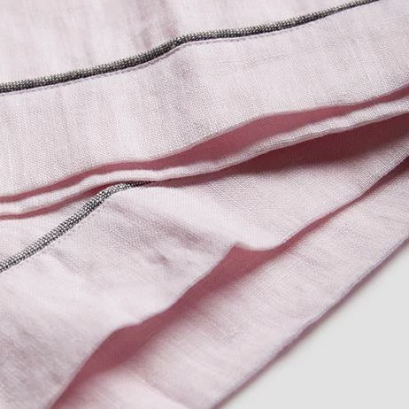 Men's Blush Pink Linen Pajama Pants - Image 6
