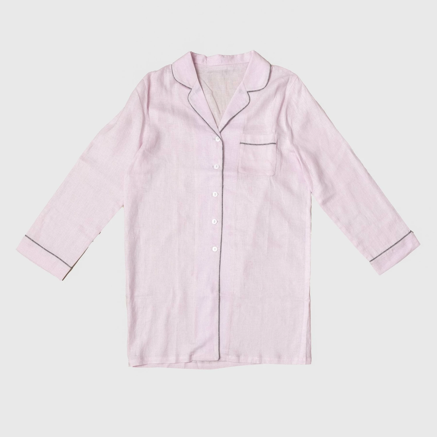 Blush Pink Night Shirt 7 Blush Pink Night Shirt - Image 5