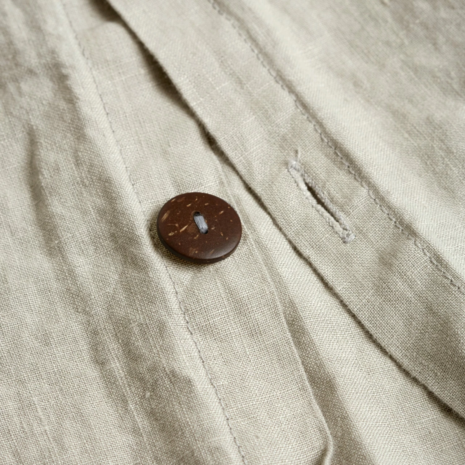 Oatmeal Linen Duvet Cover 4 Oatmeal Linen Duvet Cover - Image 2