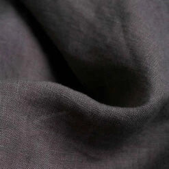 Charcoal Gray Linen Flat Sheet -Bed Linings Sales Shop Charcoal Grey Linen Duvet Cover Fabric Detail Piglet in Bed