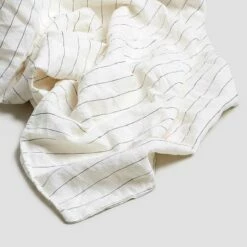 Luna Stripe Bedtime Bundle -Bed Linings Sales Shop Cream pinstripe 7b 9b71ba22 ee34 4264 8246 e8ca090bafb4