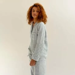 Warm Blue Gingham Linen Pajama Set 14 Warm Blue Gingham Linen Pajama Set -Bed Linings Sales Shop EG PIGLET ECOMM LOWRES 0857 ca368621 4493 4ef0 8961 ab079c333e11 1