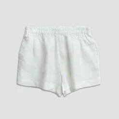 White Cami Pajama Set -Bed Linings Sales Shop Linen Pajama Cami set white Piglet in Bed 3