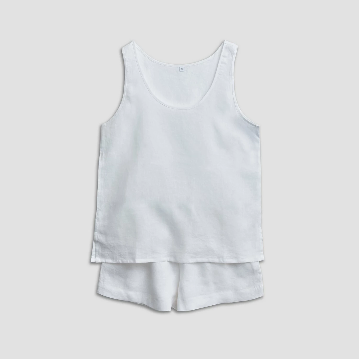 White Cami Pajama Set 4 White Cami Pajama Set - Image 2