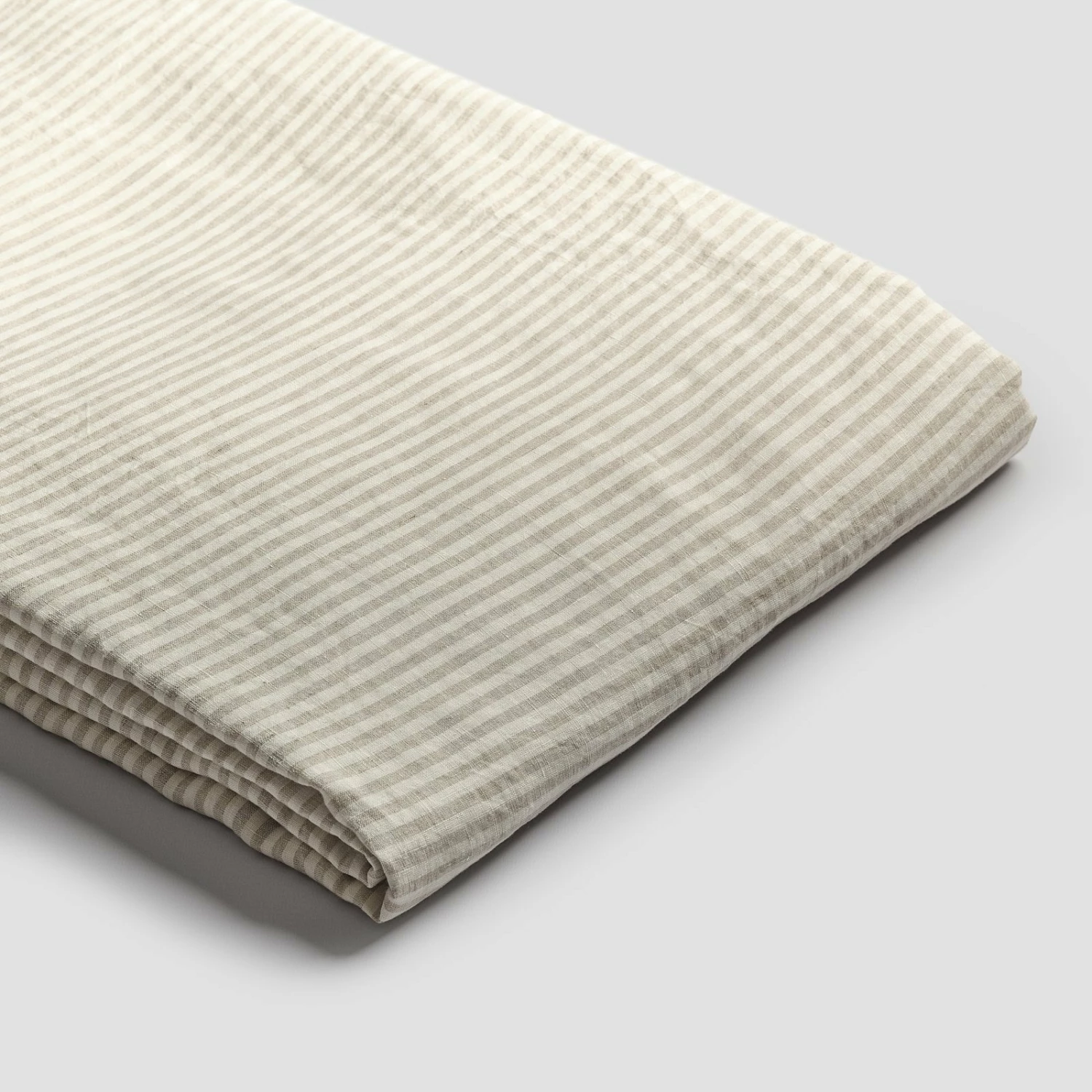 Oatmeal Stripe Linen Flat Sheet 3 Oatmeal Stripe Linen Flat Sheet