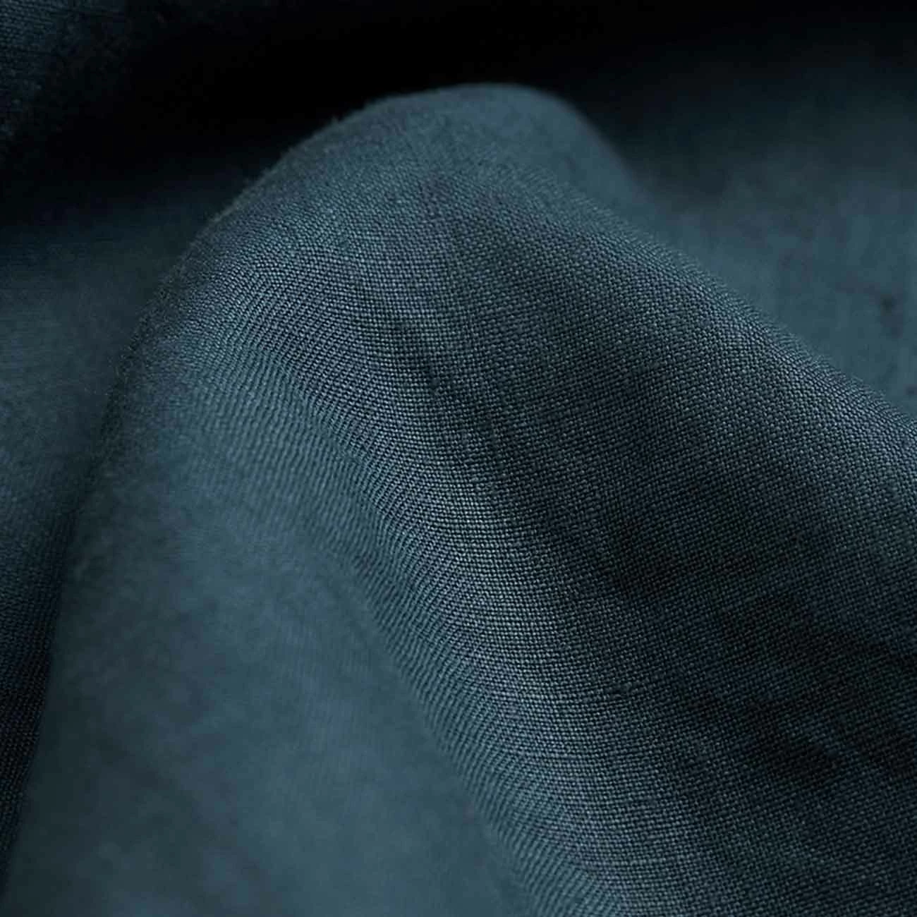 Deep Teal Linen Sheet Set 4 Deep Teal Linen Sheet Set - Image 2