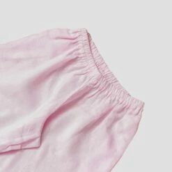Blush Pink Linen Pajama Pants 10 Blush Pink Linen Pajama Pants -Bed Linings Sales Shop Piglet in Bed Blush Pink Linen Pyjama Trousers 3 d6c009a5 4e3b 418a 870f 333396f911e8 1
