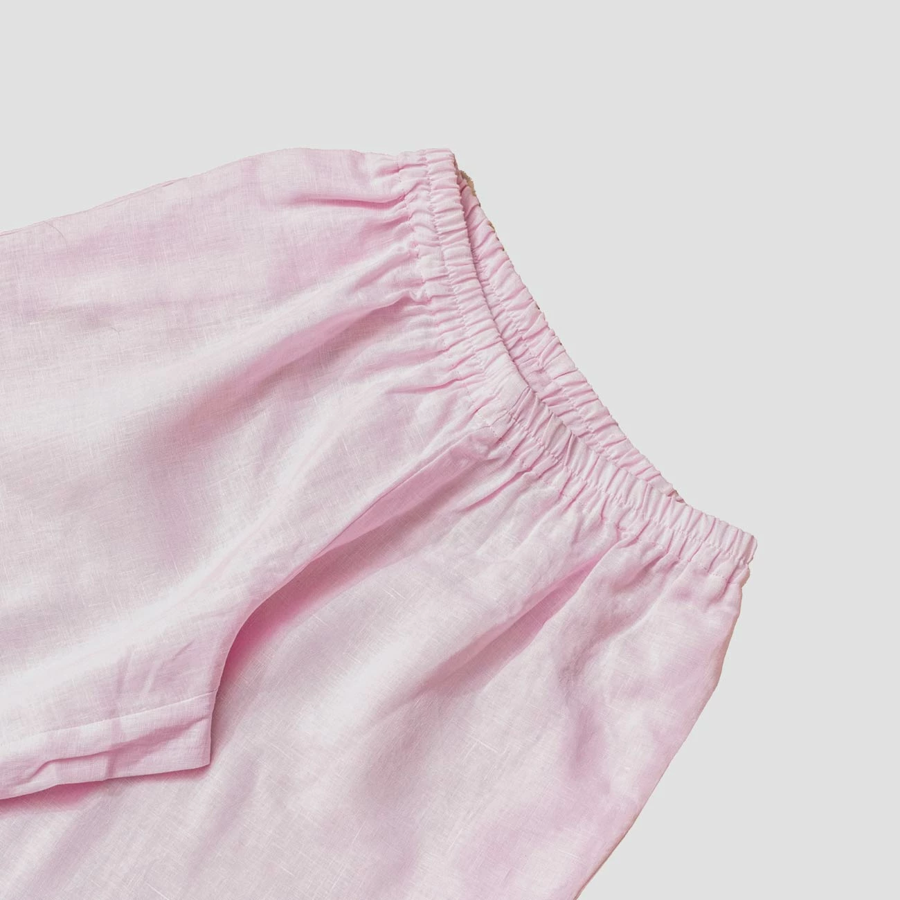 Blush Pink Linen Pajama Pants 6 Blush Pink Linen Pajama Pants - Image 4