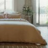 Sandstone Duvet Cover -Bed Linings Sales Shop Piglet in Bed Linen Bedding Sandstone Lifestyle 3