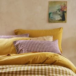 Honey Linen Duvet Cover