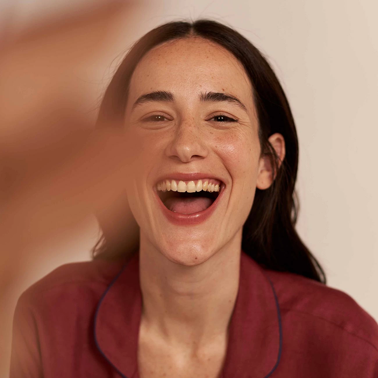 Cherry Linen Pajama Set 5 Cherry Linen Pajama Set - Image 3