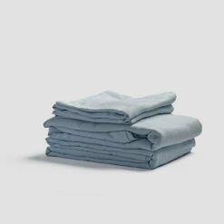Linen Sheet Set Builder -Bed Linings Sales Shop Piglet in Bed Linen Sheet Set Lake Blue 1300x1300 cd1084e1 b771 48f6 908d 6342c1700da0