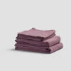 Raspberry Linen Sheet Set -Bed Linings Sales Shop Piglet in Bed Linen Sheet Set Raspberry 1300x1300 1