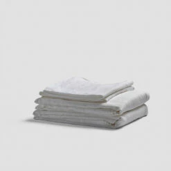 White Linen Sheet Set