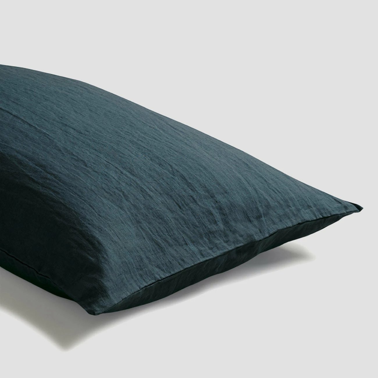 Deep Teal Linen Sheet Set 5 Deep Teal Linen Sheet Set - Image 3