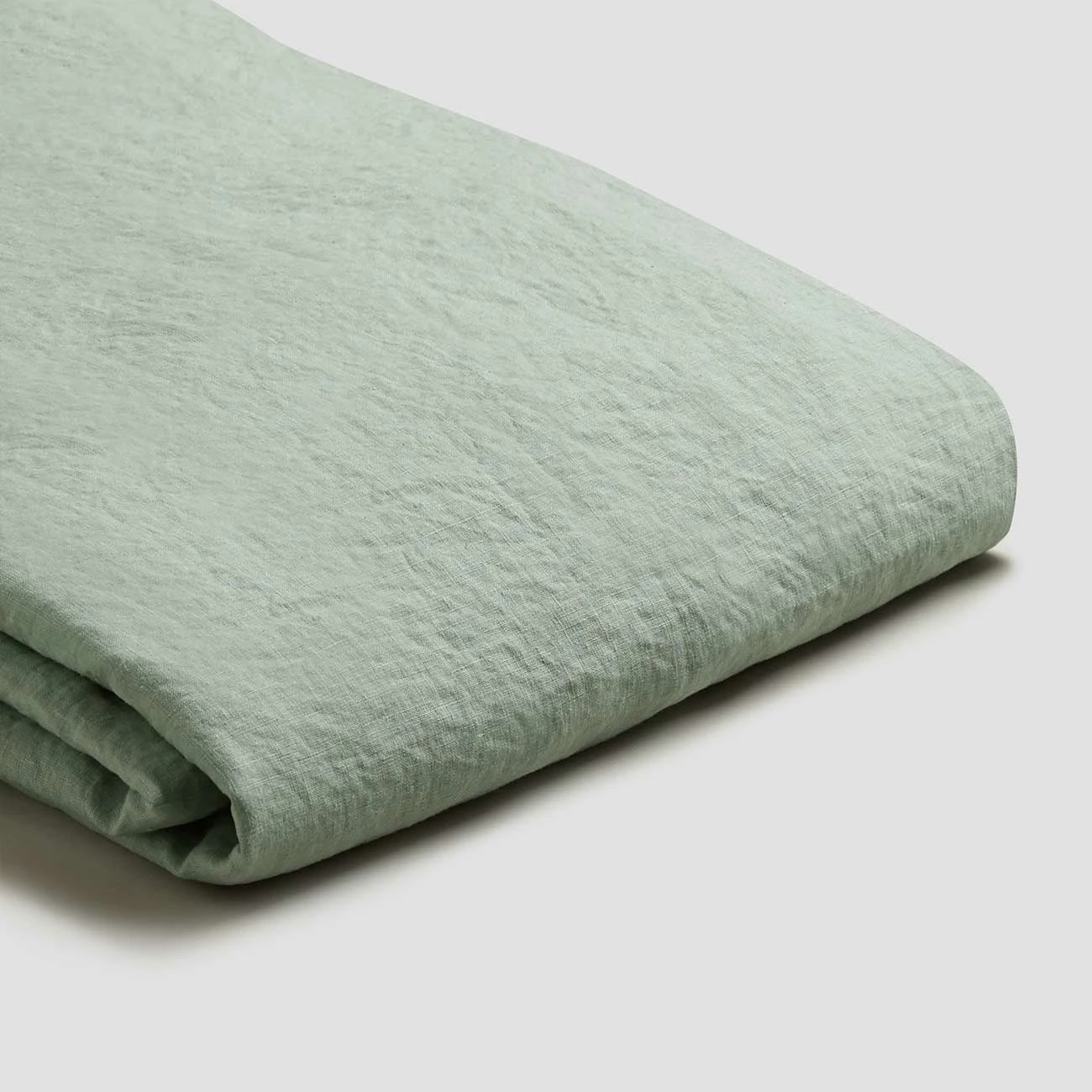 Sage Green Linen Sheet Set 5 Sage Green Linen Sheet Set - Image 3