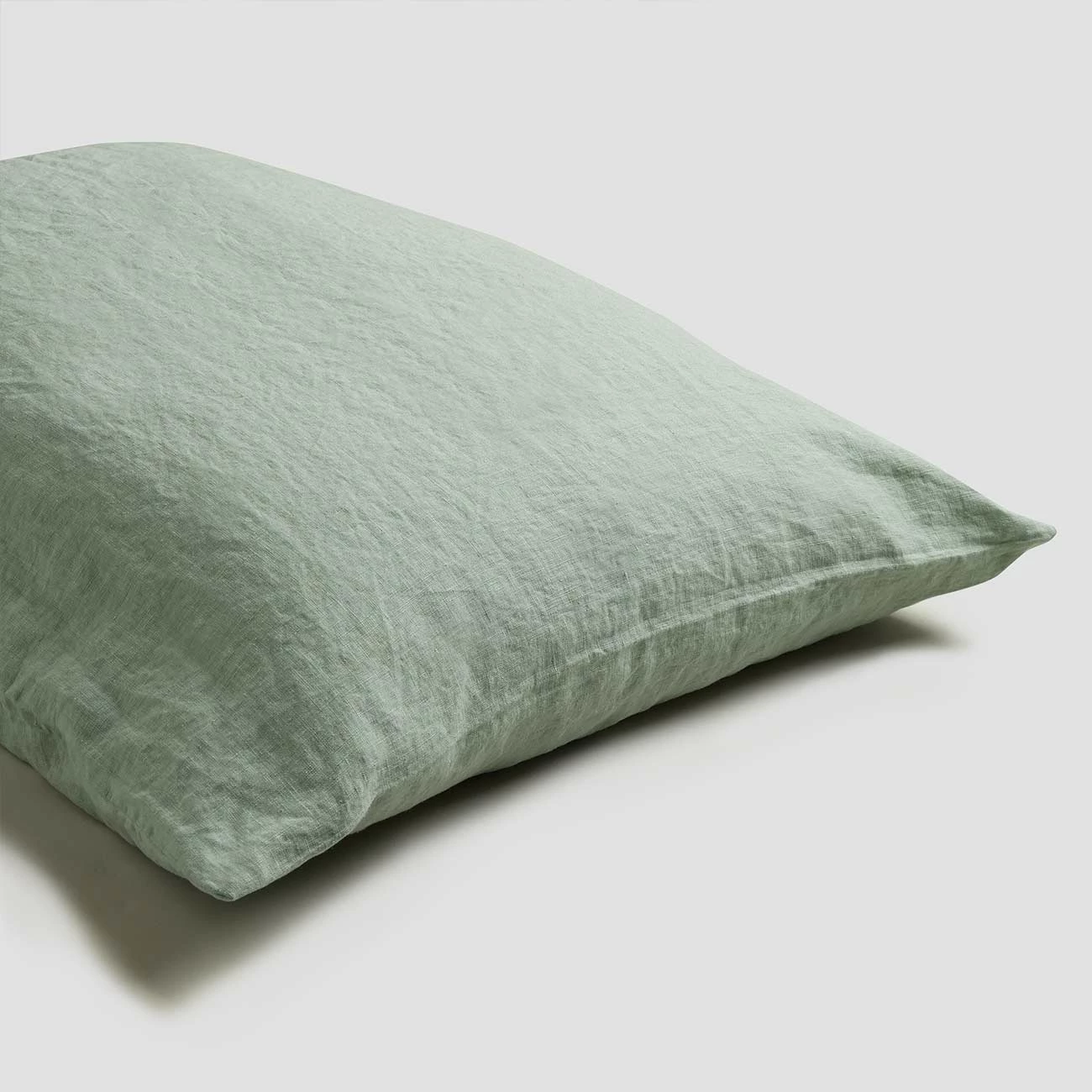 Sage Green Linen Sheet Set 6 Sage Green Linen Sheet Set - Image 4