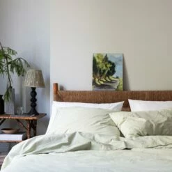 Apple Washed Cotton Percale Sheet Set