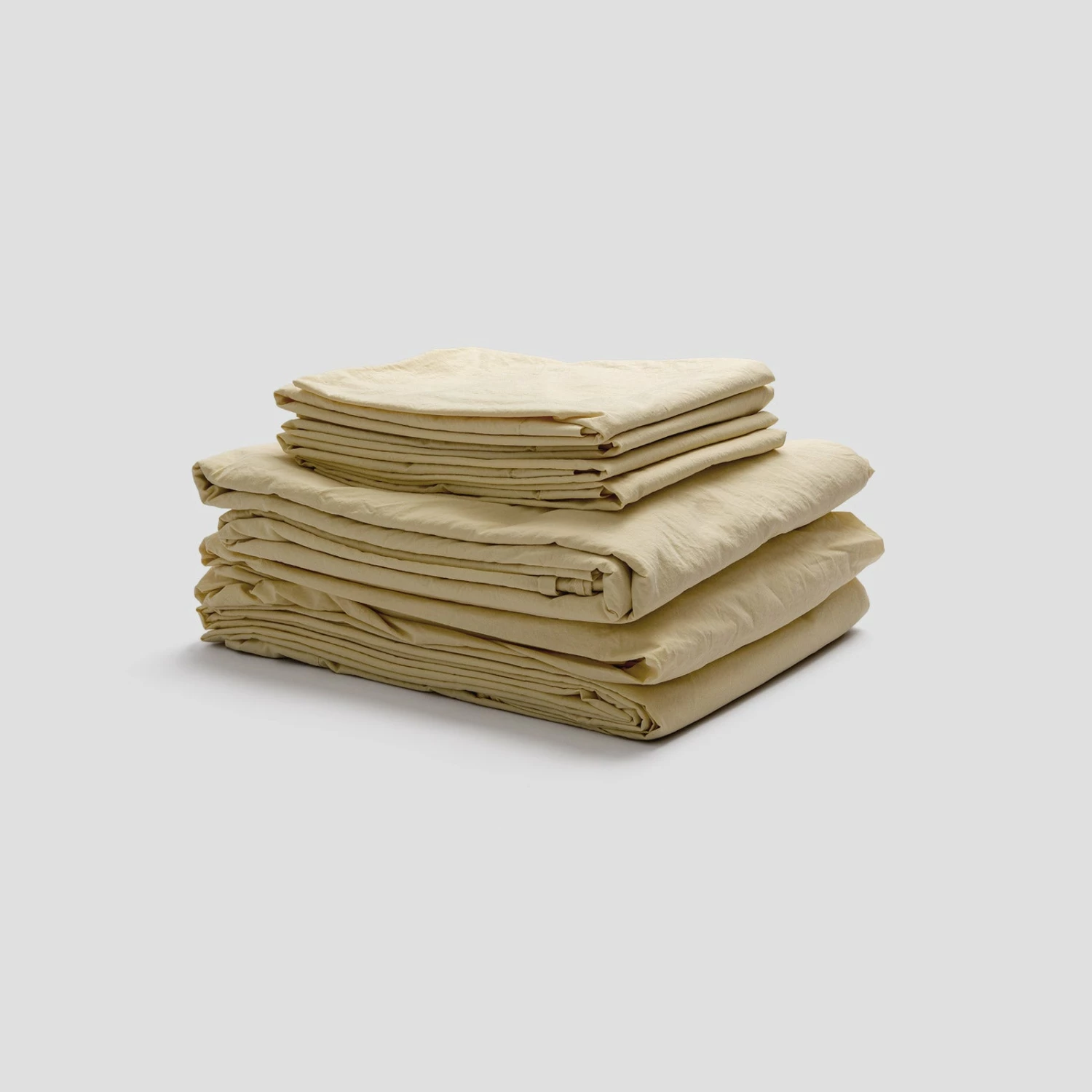 Buttermilk Washed Cotton Percale Bedtime Bundle 5 Buttermilk Washed Cotton Percale Bedtime Bundle - Image 3