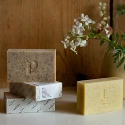 Oatmeal, Lavender And Clary Sage Soap -Bed Linings Sales Shop Piglet in Bed x LEGRA Oatmeal Lavender Soap Unwind Lifestyle 4
