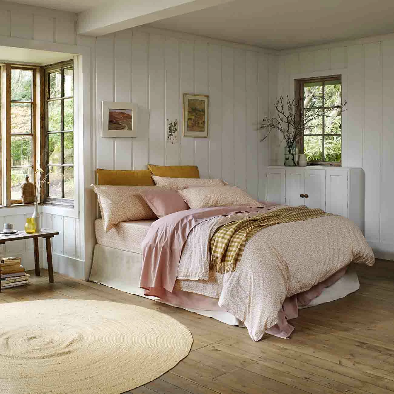 Butterscotch Meadow Floral Printed Percale Cotton Bundle 3 Butterscotch Meadow Floral Printed Percale Cotton Bundle