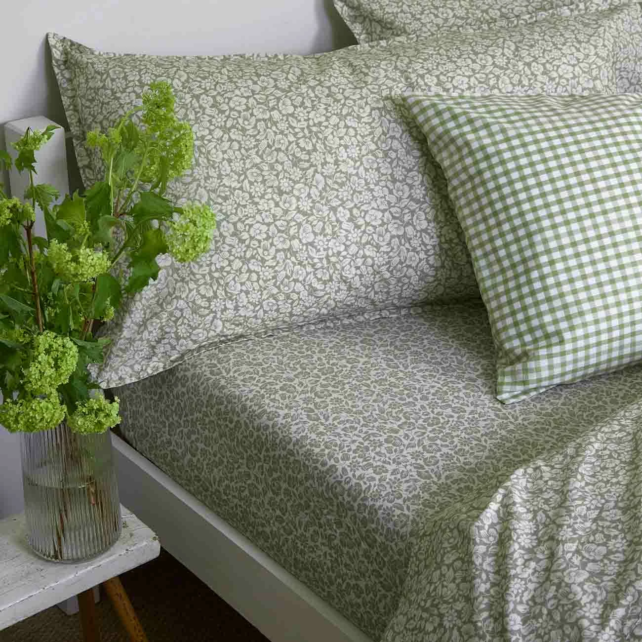 Pear Meadow Floral Printed Cotton Percale Bundle 15 Pear Meadow Floral Printed Cotton Percale Bundle - Image 13