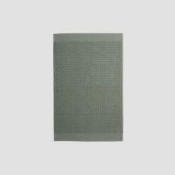 Bed Linings Sales Shop -Bed Linings Sales Shop PigletinBed BathroomCollection BasketweaveCottonBathMat AshGreen 2 GreyBG