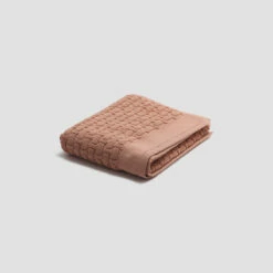 Creme Caramel Basketweave Cotton Bath Mat 12 Creme Caramel Basketweave Cotton Bath Mat -Bed Linings Sales Shop PigletinBed BathroomCollection BasketweaveCottonBathMat CremeCaramel 1 GreyBG