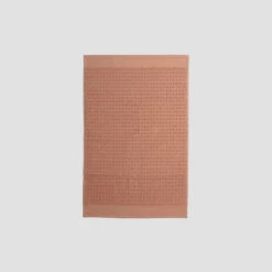 Creme Caramel Basketweave Cotton Bath Mat 9 Creme Caramel Basketweave Cotton Bath Mat -Bed Linings Sales Shop PigletinBed BathroomCollection BasketweaveCottonBathMat CremeCaramel 2 GreyBG