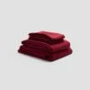 Merlot Linen Sheet Set