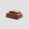 Warm Clay Linen Sheet Set -Bed Linings Sales Shop PigletinBed Linen BasicBundle WarmClay 1 greyBG cae1a216 eedb 441e 87aa ad8cedd1b41f