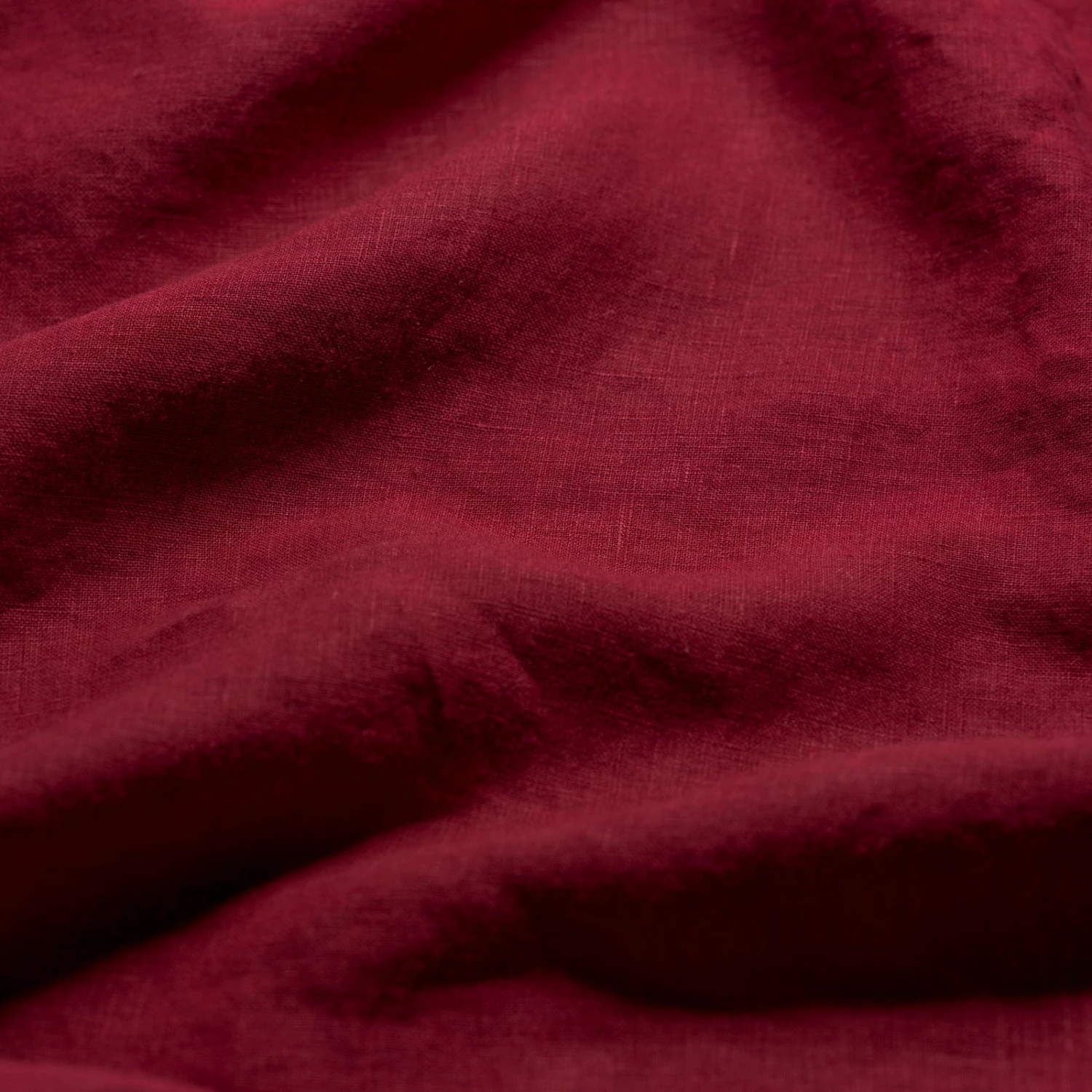 Merlot Linen Duvet Cover 5 Merlot Linen Duvet Cover - Image 3