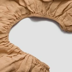 Sandstone Linen Sheet Set -Bed Linings Sales Shop PigletinBed Linen FittedSheet Sandstone 2 greyBG 00aaabaa 2cb6 4e41 a082 692177e25eea