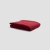 Merlot Linen Flat Sheet -Bed Linings Sales Shop PigletinBed Linen FlatSheet Merlot 1 greyBG ed942efa 4e00 41a8 9bde b9334f508368