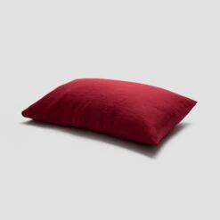 Merlot Linen Sheet Set -Bed Linings Sales Shop PigletinBed Linen Pillowcase Merlot 1 greyBG 52397850 fe16 4f75 b4e1 60b594425b84
