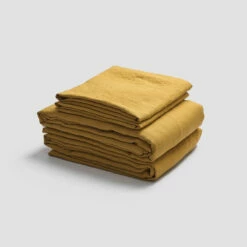 Linen Sheet Set Builder -Bed Linings Sales Shop PigletinBed LinenBasicBundle Honey 1 GreyBG 9f7b6436 20f5 4901 b541 e27ad77bfd96
