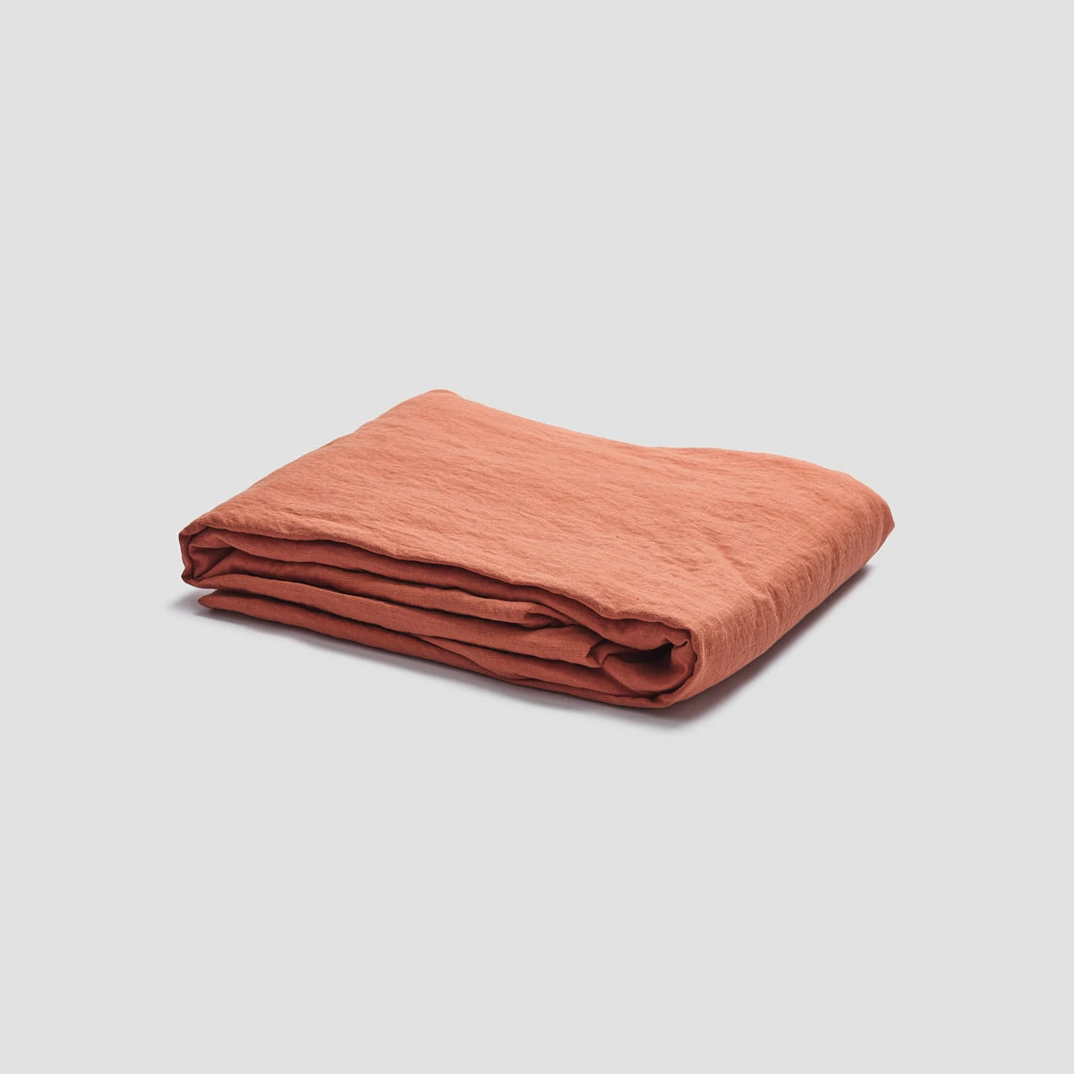 Burnt Orange Linen Sheet Set 5 Burnt Orange Linen Sheet Set - Image 3