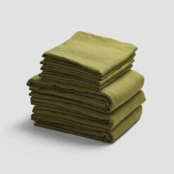 Botanical Green Bedtime Bundle -Bed Linings Sales Shop PigletinBed LinenBedtimeBundle BotanicalGreen 1 GreyBG