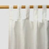 White Linen Curtains (Pair) 2 White Linen Curtains (Pair) -Bed Linings Sales Shop PigletinBed LinenCurtains White 1 greyBG
