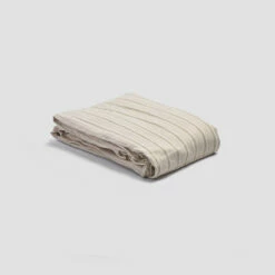 Pear Ticking Stripe Linen Duvet Cover -Bed Linings Sales Shop PigletinBed LinenDuvetCover PearTickingStripe 1 greyBG f119274f 9b3e 46aa 9eaa dcaad77e35f0 1