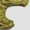Botanical Green Linen Fitted Sheet -Bed Linings Sales Shop PigletinBed LinenFittedSheet BotanicalGreen 2 GreyBG 8c8565f5 6696 44e2 ad75 51ab48e15744