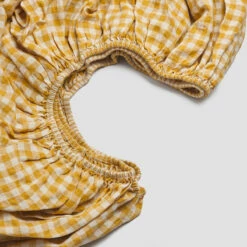 Honey Gingham Linen Bundle 23 Honey Gingham Linen Bundle -Bed Linings Sales Shop PigletinBed LinenFittedSheet HoneyGingham 2 greyBG d325389f 16e4 4c56 935b 2cad426a6469 1