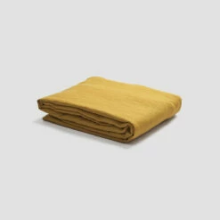 Honey Linen Sheet Set -Bed Linings Sales Shop PigletinBed LinenFittedSheet Honey 1 GreyBG 6b1ab1bc e8e8 42ea a837 f56e9faa8031