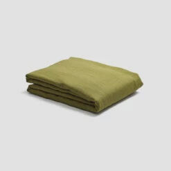 Botanical Green Linen Flat Sheet -Bed Linings Sales Shop PigletinBed LinenFlatSheet BotanicalGreen 1 GreyBG 93190210 dbea 4b53 90b3 1211a18872ac