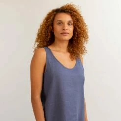 Blueberry Nightgown 10 Blueberry Nightgown -Bed Linings Sales Shop PigletinBed LinenNightDress Blueberry 2 1