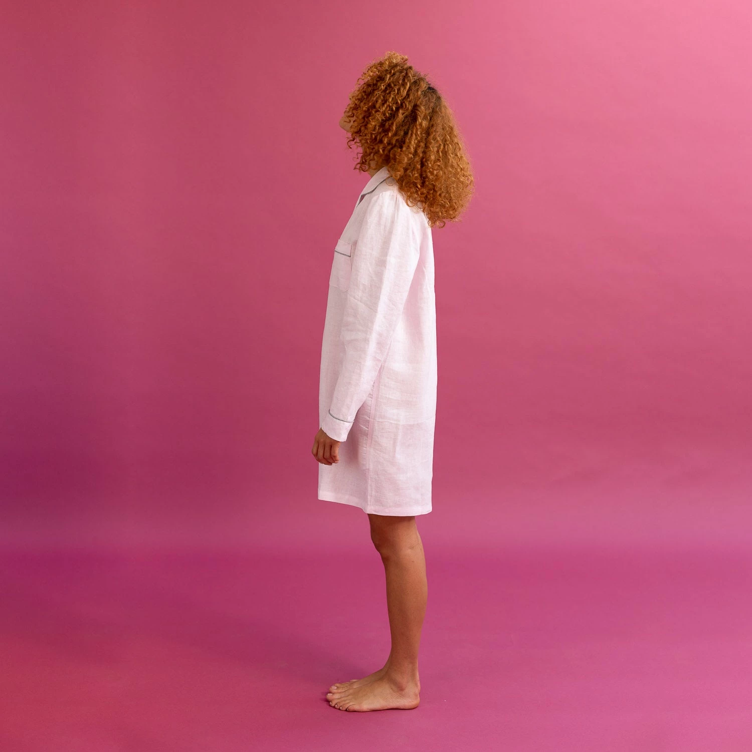 Blush Pink Night Shirt 3 Blush Pink Night Shirt