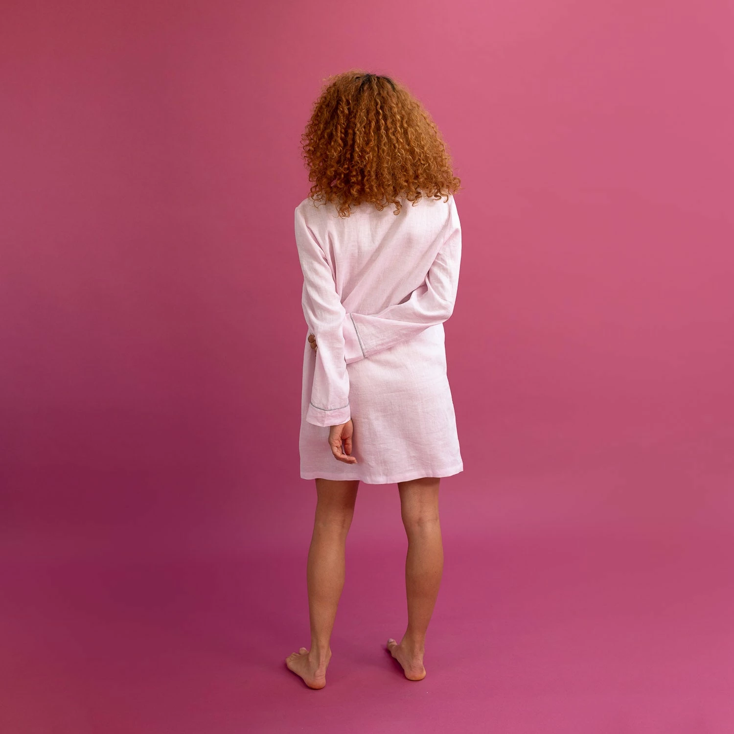 Blush Pink Night Shirt 5 Blush Pink Night Shirt - Image 3